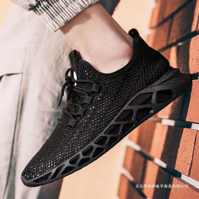 Moda masculina sapatos esportivos luz confortável sola grossa aumentando tênis Preppy Casual All-Match tênis de corrida 