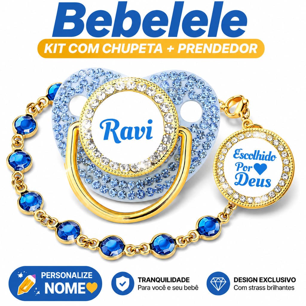 Chupeta para bebês com nome personalizado do bebê, chupeta de silicone BPA Free &LZER