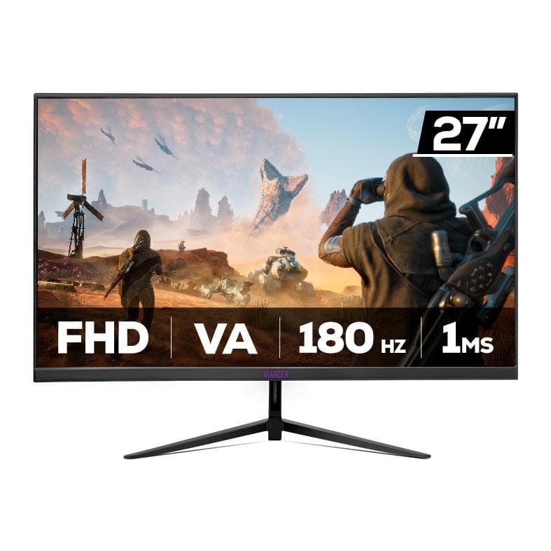 Monitor Gamer Mancer Horizon Z3 Pro, 27 Pol, VA, FHD, 1ms, 180Hz, HDMI/DP, MCR-HZ3PRO27-BL1