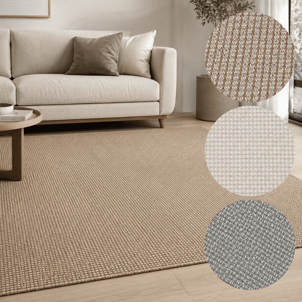 Tapete Antiderrapante Sala Quarto Grande Algodão Boho Listrado Moderno Minimalista Vários Tamanhos