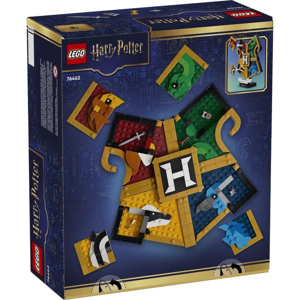 Blocos de Montar - Brasao das Casas de Hogwarts LEGO DO BRASIL