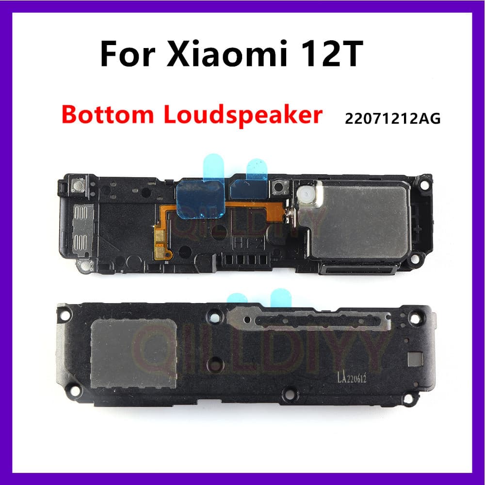 Alto-Falante Para Xiaomi 12T 22071212peças De Reparo Do Smartphone Da Campainha Inferior Ag Mi12T