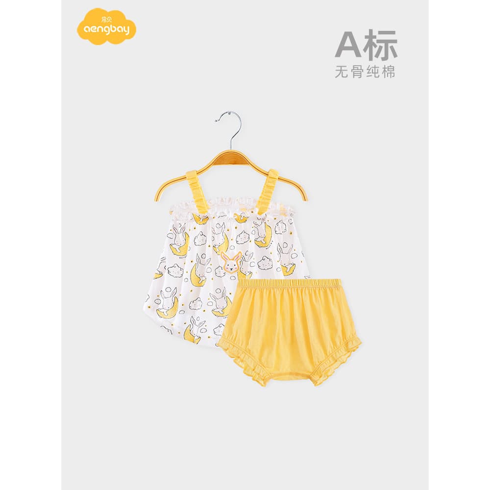 Aengbay roupas de verão para bebês meninas estilo ocidental roupas de algodão puro Shorts recém-nascidos menina estiling