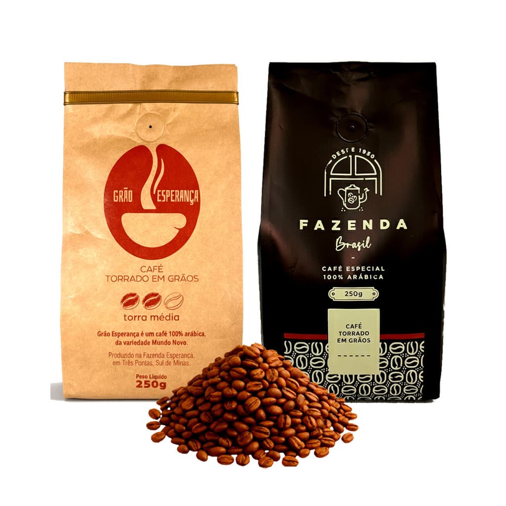 Kit Café Gourmet + Especial Sul Mineiro 2x 250g Em Grãos