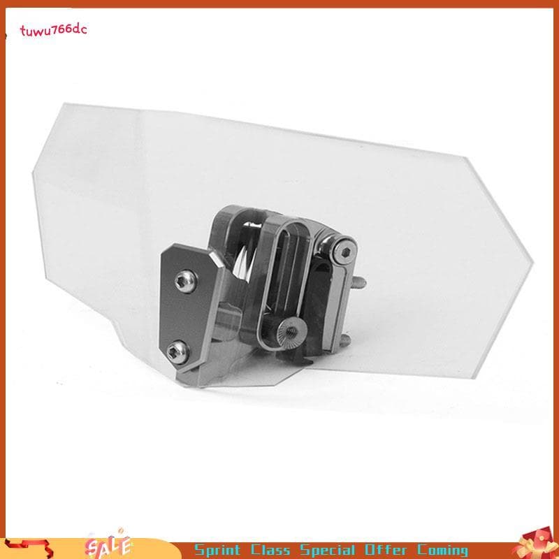 [Entrega Rápida BR] Universal Moto Defletor De Vento Acessório Parte Clipe Em Extensões De Pára-Brisa 20CM Para Nmax155 