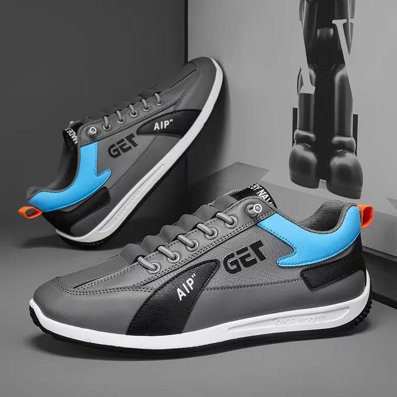 Casual All-Match na moda sapatos masculinos de tamanho grande tênis esportivos de um Pedal Forrest Gump tênis de corrida