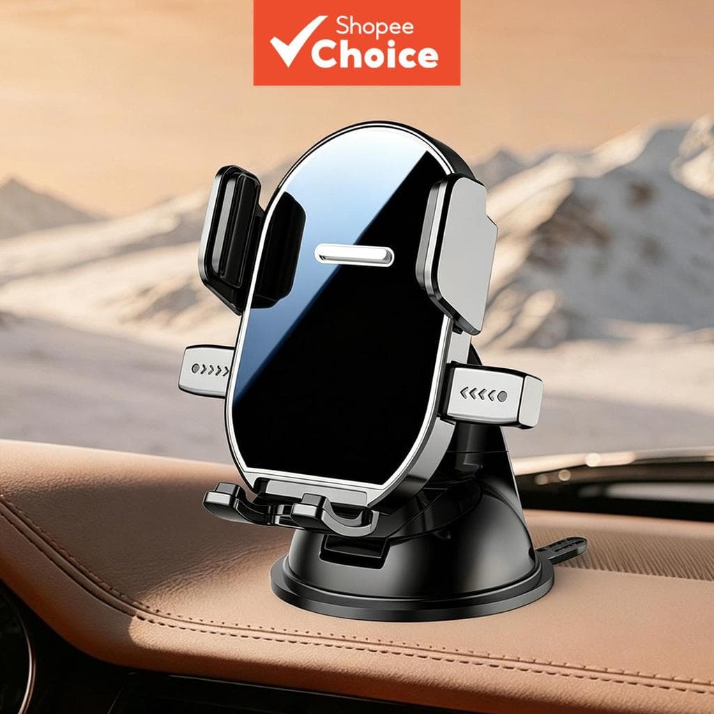 Suporte Universal Para Telefone Carro Com Ventosa Pára-Brisa