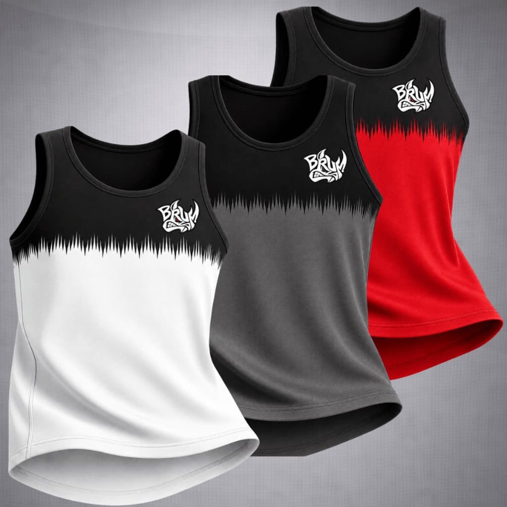 Kit 3 Regatas Dry Fit Masculina Camiseta Academia Treino Fitness Musculação Corrida Esportiva