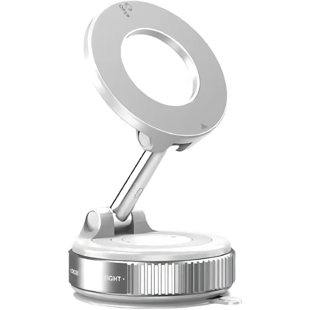F&N Trading Inc Suporte Magnético para Telefone de Carro com Ventosa – 360 °   Suporte Ajustável para Para-brisa, Painel