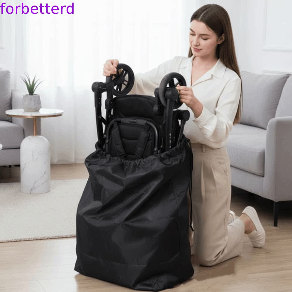 Bolsa De Viagem Para Carrinho De Bebê , Organizador De Armazenamento Resistente À Água , Capa De Guarda-Chuva De Grande 
