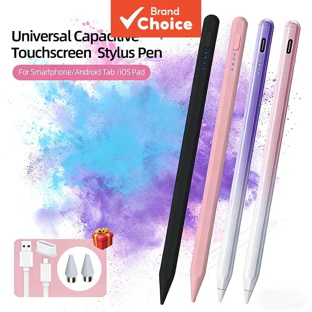 Caneta Stylus Universal Toileum Smooth Touch para Smartphone Android, Tablet, iPad, Apple Pencil, Huawei e Xiaomi
