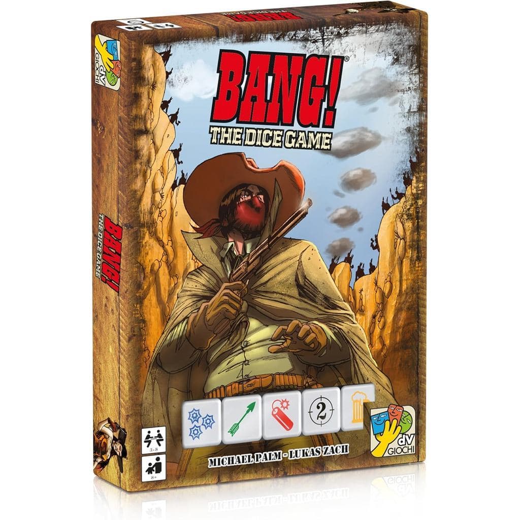 BANG ! O Jogo De Dados Wild West Estratégia Brinquedo De Quebra-Cabeça Para Festa Em Família