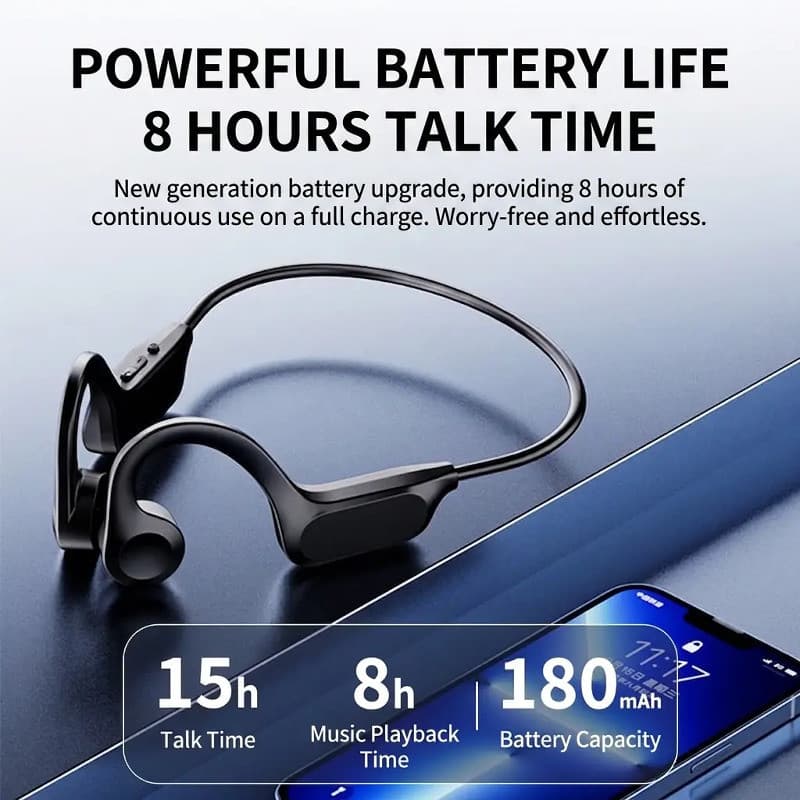 [Qualidade Médica] Fone de ouvido Bluetooth para pessoas com perda auditiva/Bluetooth/Fone de Ouvido/Esportes/Corrida