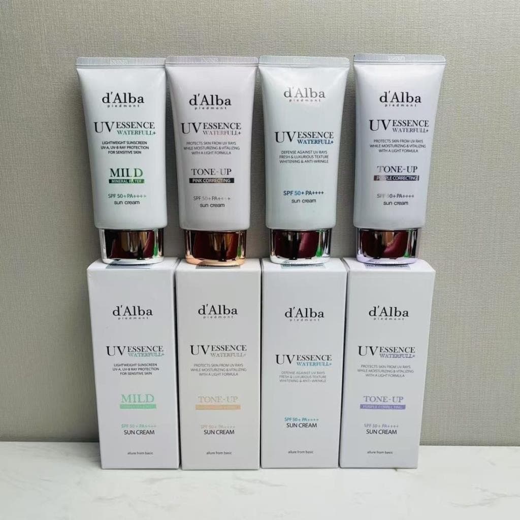 Coreia Coreia dalba Creme Protetor Solar Vegano Hidratante À Prova D 'Água Isolamento de Brilho Natural Protetor Solar d