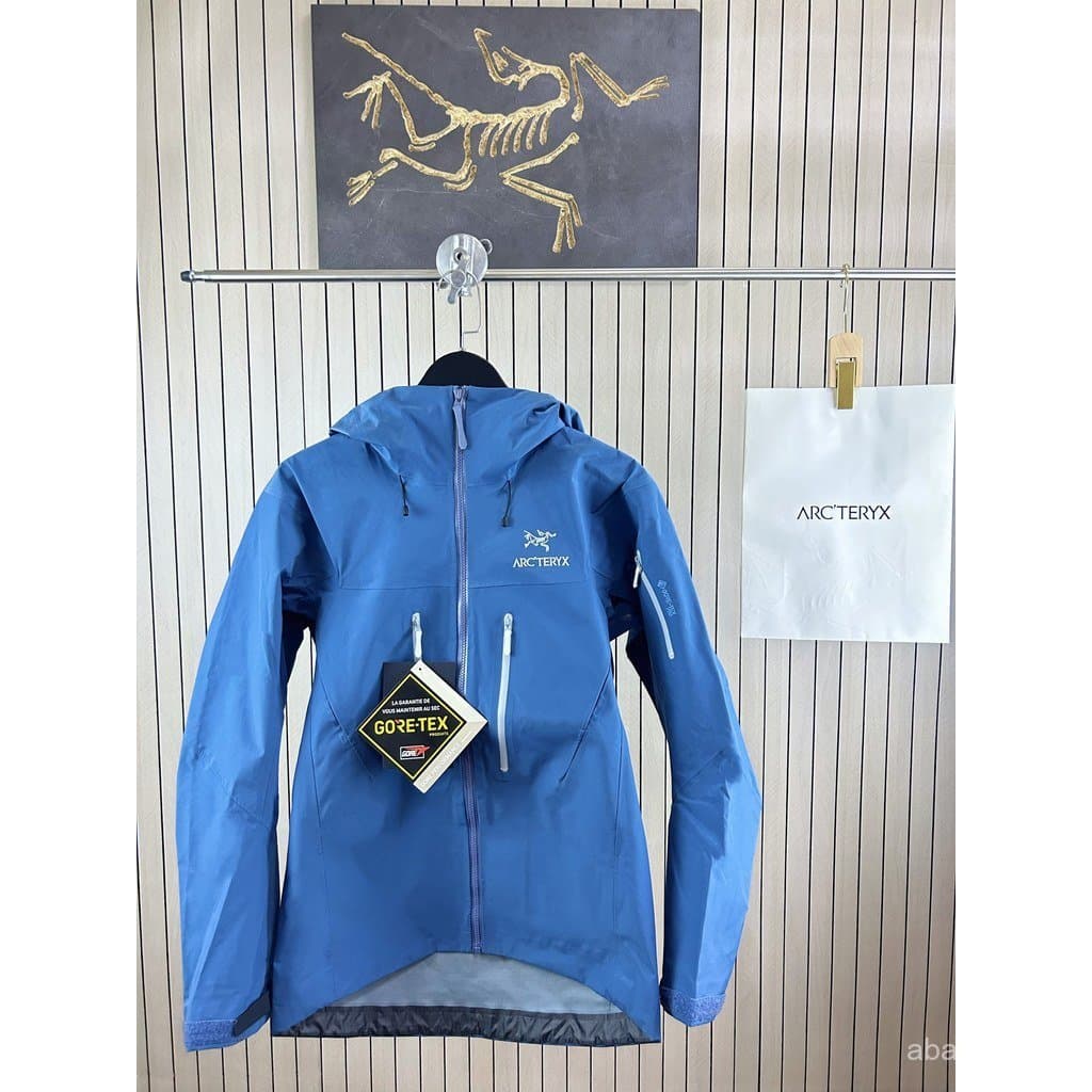 2026Arc'teryx Jaqueta Alpha SV 6 GTX Jaqueta de casca dura Jaqueta de montanhismo masculina Jaqueta ao ar livre Estilo f