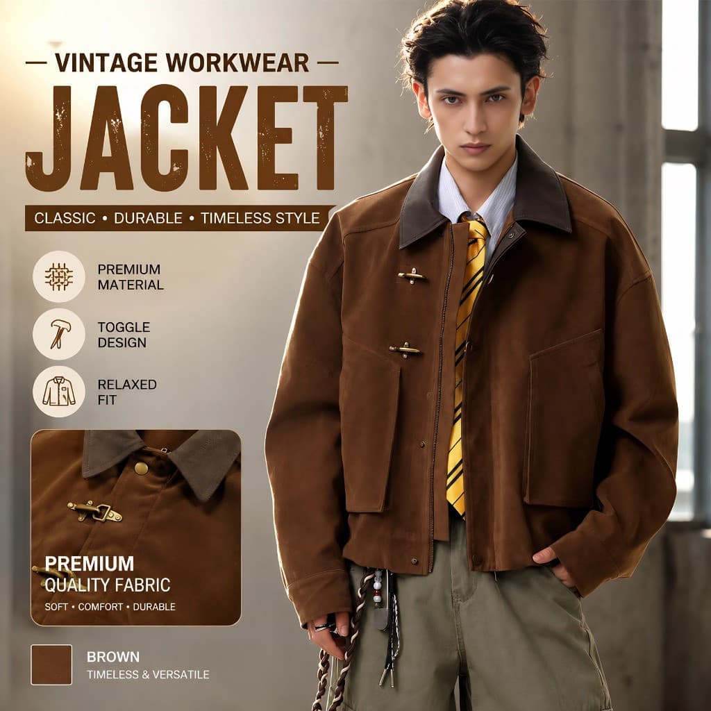 Jaqueta retrô americana masculina, jaqueta de rua estilo hip hop, nova jaqueta de couro folgada para casal, jaqueta de t