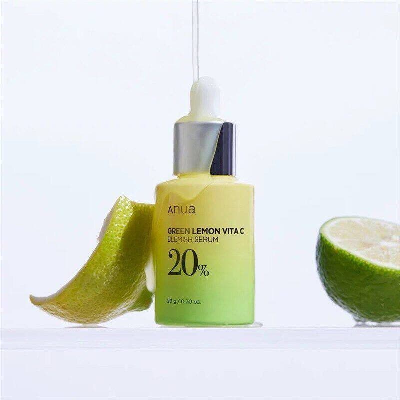 Sérum Facial com Vitamina C e Limão Verde, Nutrição e Hidratação, 20g