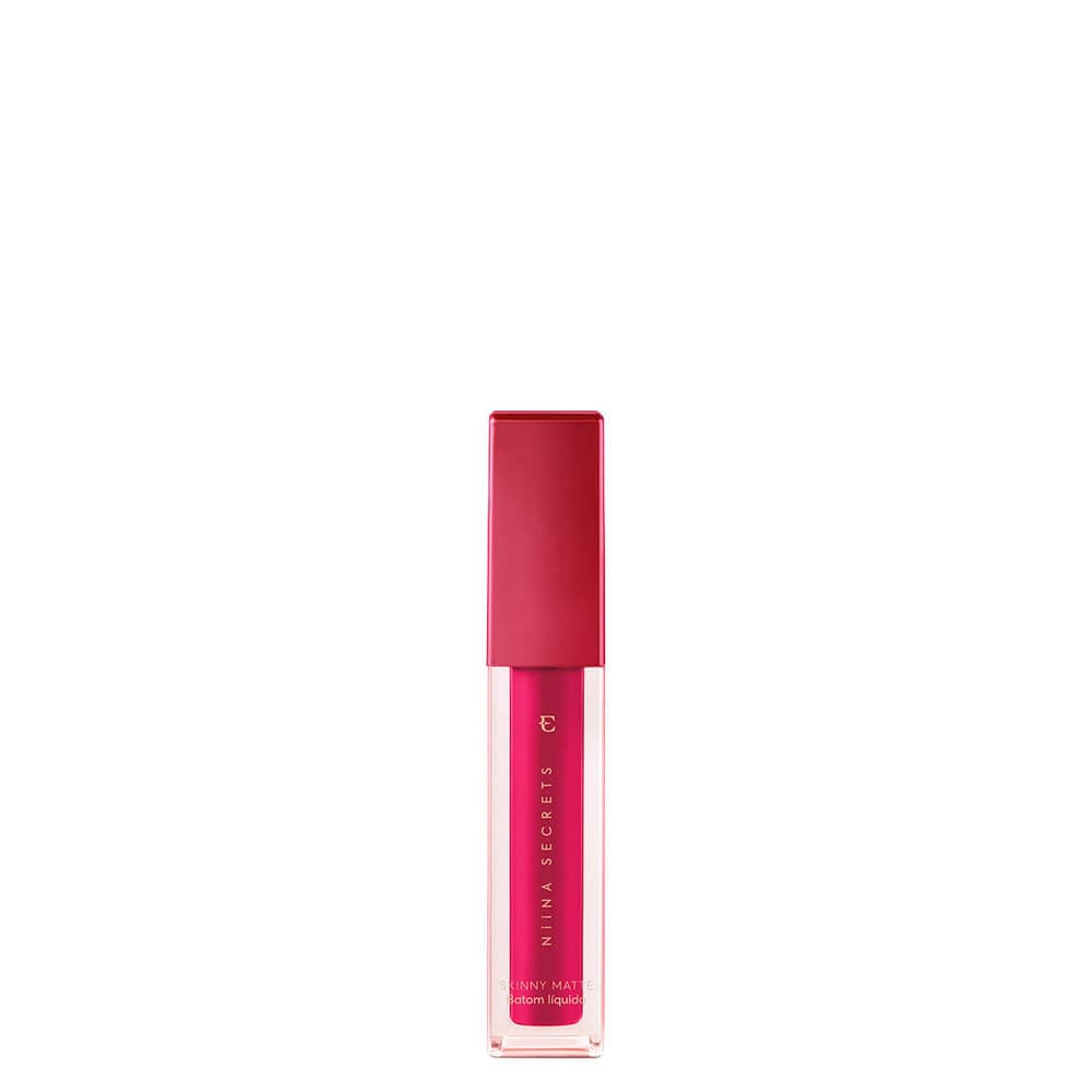 Batom Líquido Matte Niina Secrets Skinny Pink Peônia 5ml