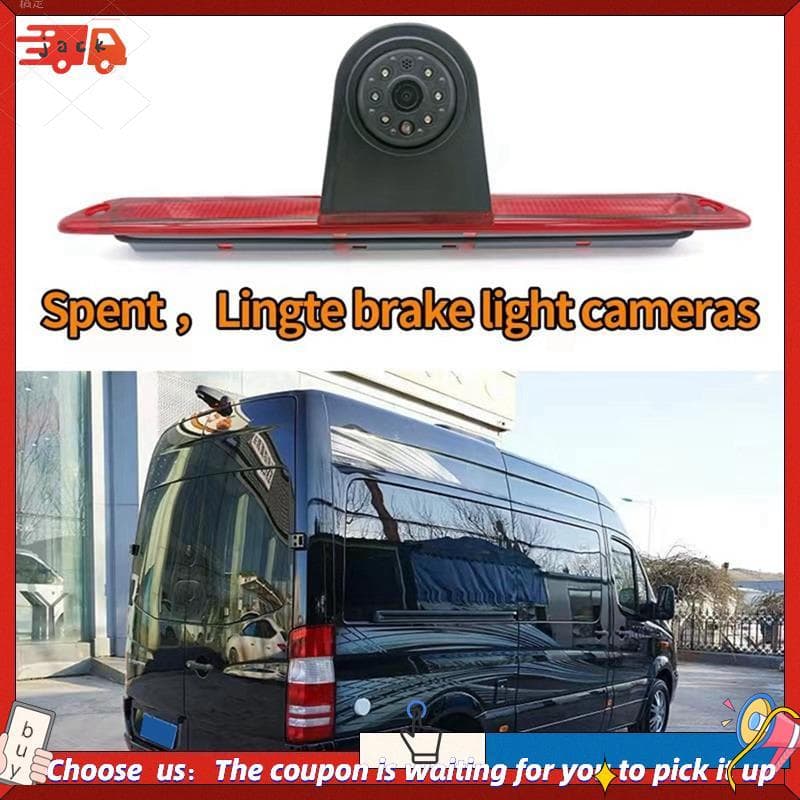 BRS0 Câmera De Visão Traseira Do Carro Luz De Freio De Estacionamento Montada Alta Para Sprinter W906