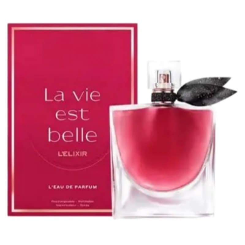 Perfume importado LA VIE EST BELLE L'ELIXIR EDP Feminino Floral Longa Duração Body Splash 100ml Fragrância