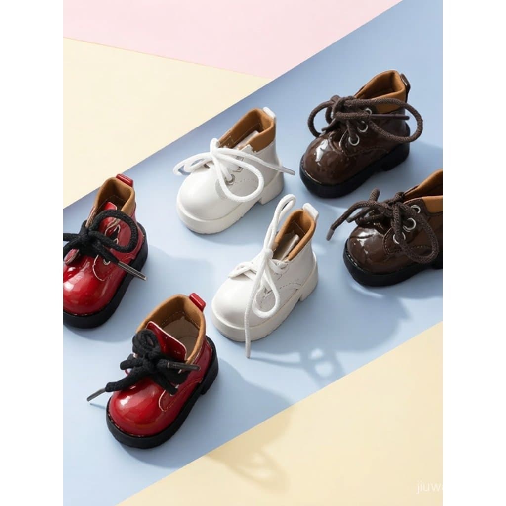 Sapatos para bonecas BJD, bonecas articuladas em cm, acessórios de brinquedo para vestir e decorar, botinhas MO3G