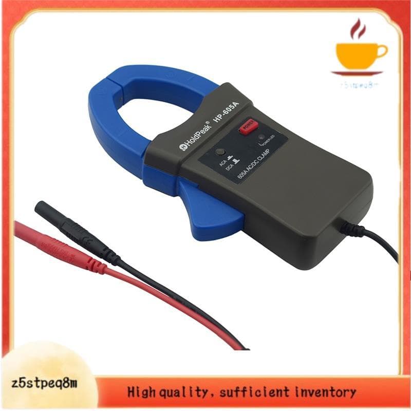 - 605A 600A Adaptador De Braçadeira Multímetro Digital Com LED De Alimentação De Mandíbula De 45 Mm Para Multimetro