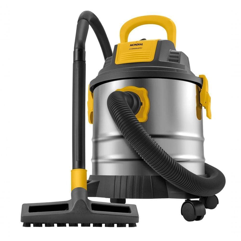 Aspirador de Pó e Água de Água e Pó Mondial APT-02-20L-I 1600W 20L Preto-Inox 220V