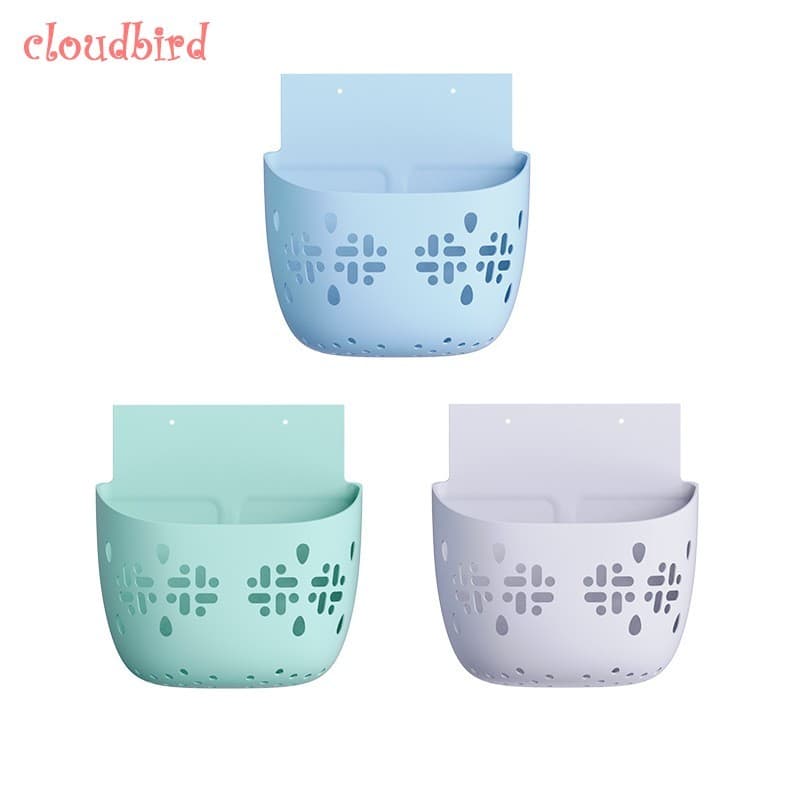 Saco De Armazenamento Para Banheira De Bebê-Silicone Macio De Qualidade Alimentar Antiderrapante Montado Na Parede Com V