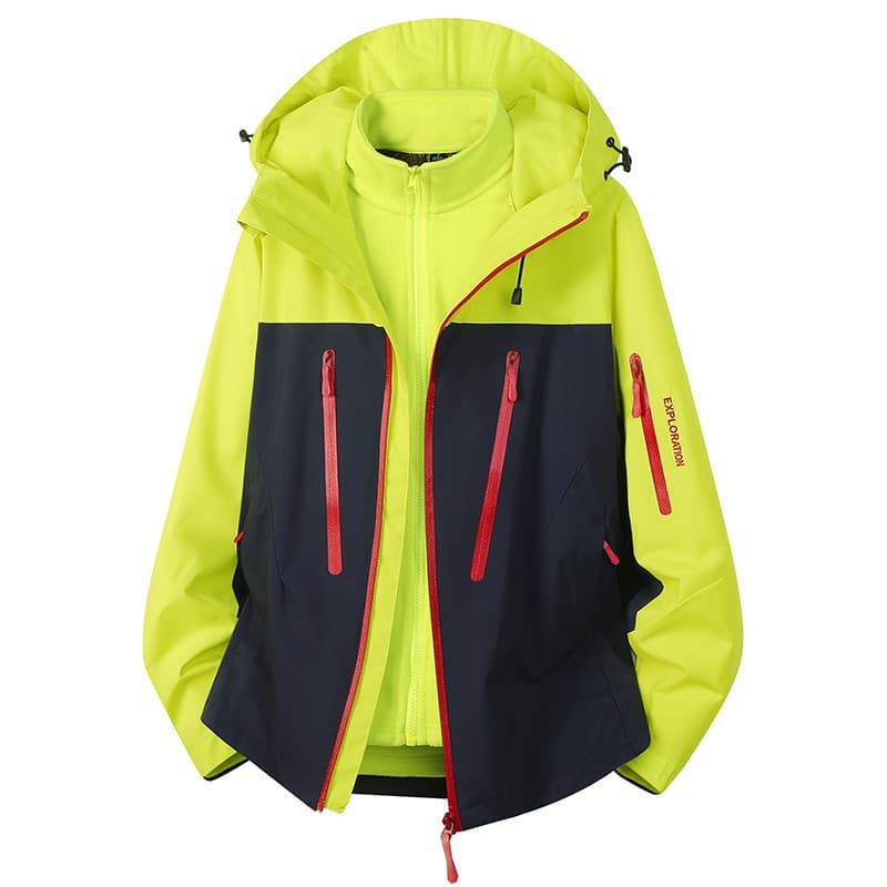 Jaqueta masculina de alta qualidade ao ar livre jaqueta de montanhismo à prova d'água solta Casual Street Wear jaqueta c