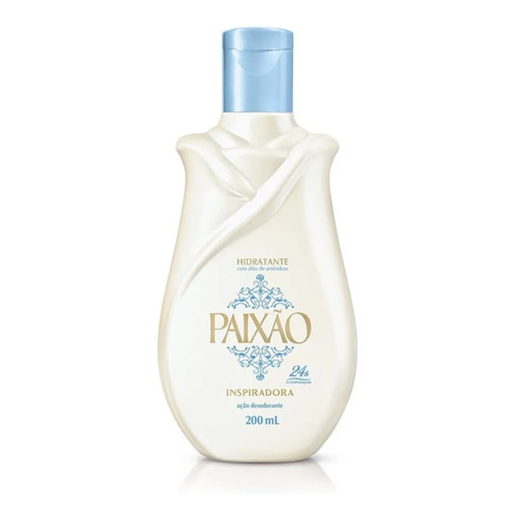 Hidratante Desodorante Corporal Inspiradora Paixão Frasco 200ml Rosas Brancas Paixão Desodorante Hidratante Inspiradora