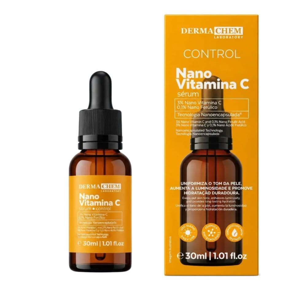 Sérum Facial Control Nano Vitamina C Dermachem 30ml