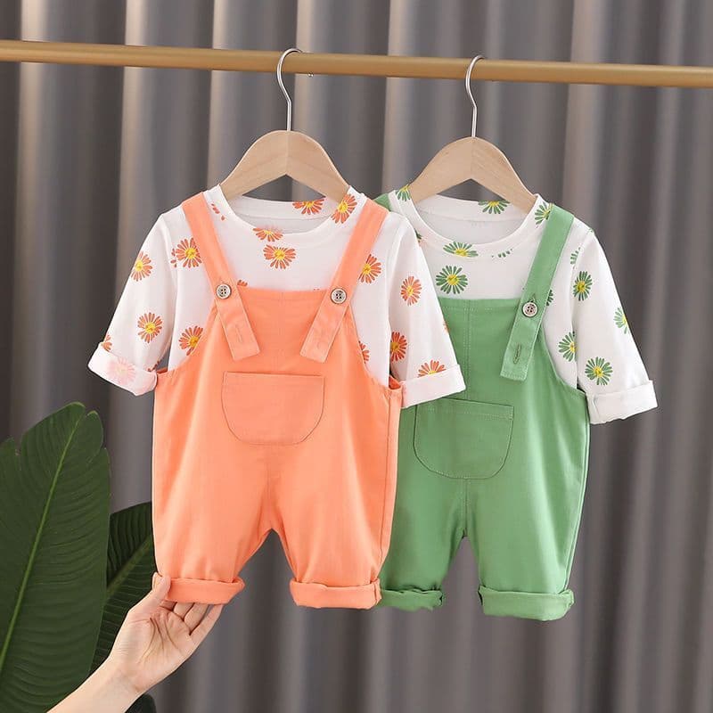 Crianças roupas 0 bebê crianças roupas 1 ano de idade bebê menina outono roupas 2 meninas macacão terno 3 meninas roupas