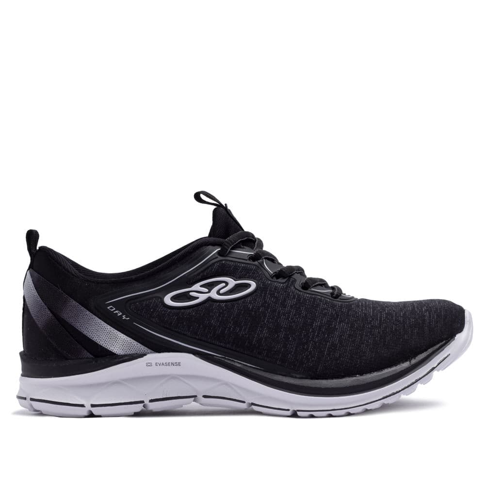 Tênis Feminino Olympikus Day Esportivo  Preto