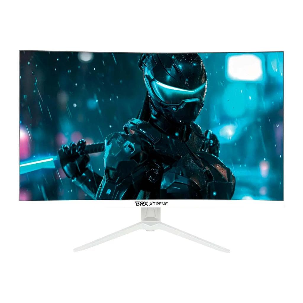 Monitor Gamer Led 27" Curvo 240HZ R1500 FRAMELESS FULL HD Branco Bivolt