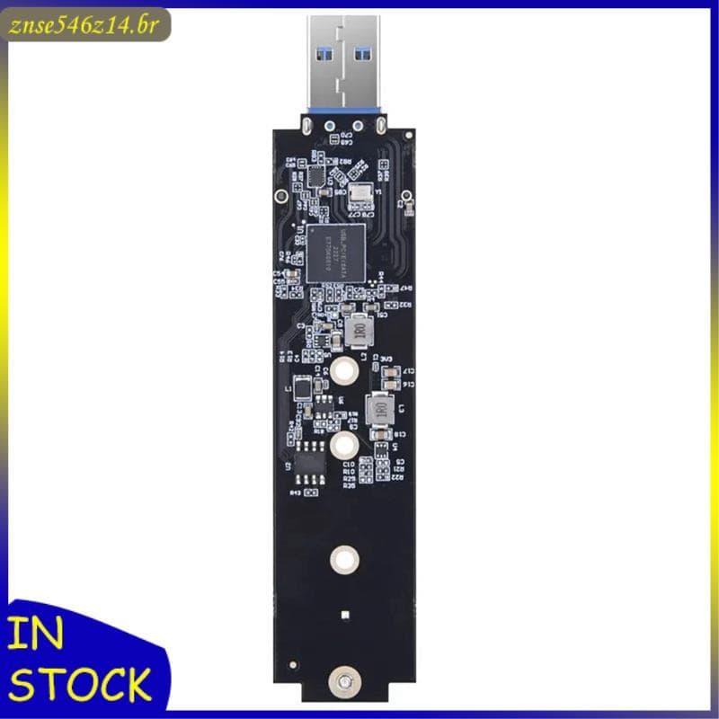[Brw] M . Adaptador 2 SATA NVMe SSD Para USB 3.1 , Placa Conversora Externa PCI-E-Gen 2 PCIe Tipo A