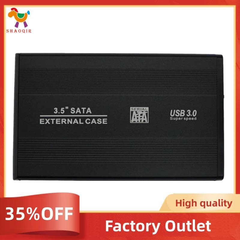 Usb USB3.0 Para SSD 2.5/3.5 Polegada Caso Adaptador De Gabinete De Disco Rígido Externo Caixa De Estado Sólido HD Eua Pl