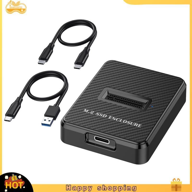 jellyfish5 Alto-Falante 10Gbps Único Bay M . 2 SSD Gabinete Disco Rígido Caixa Externa SATA NGFF/NVME Docking Station De