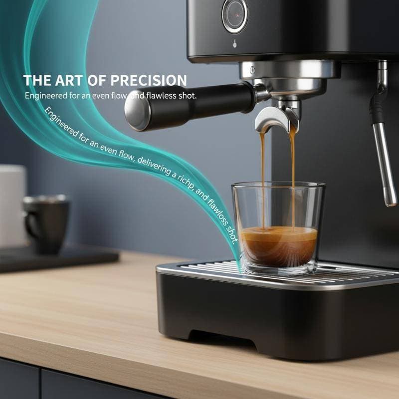 Cafeteira 1 2 Xícaras Cesta De Filtro 304 Aço Inoxidável Portafilter Inserção Se Encaixa Máquina Café Expresso Casa Cozi