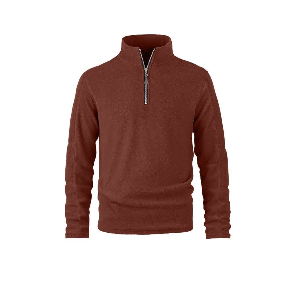 Jaqueta masculina transfronteiriça jaqueta de lã Polar outono inverno forro de lã de cordeiro engrossado gola alta molet