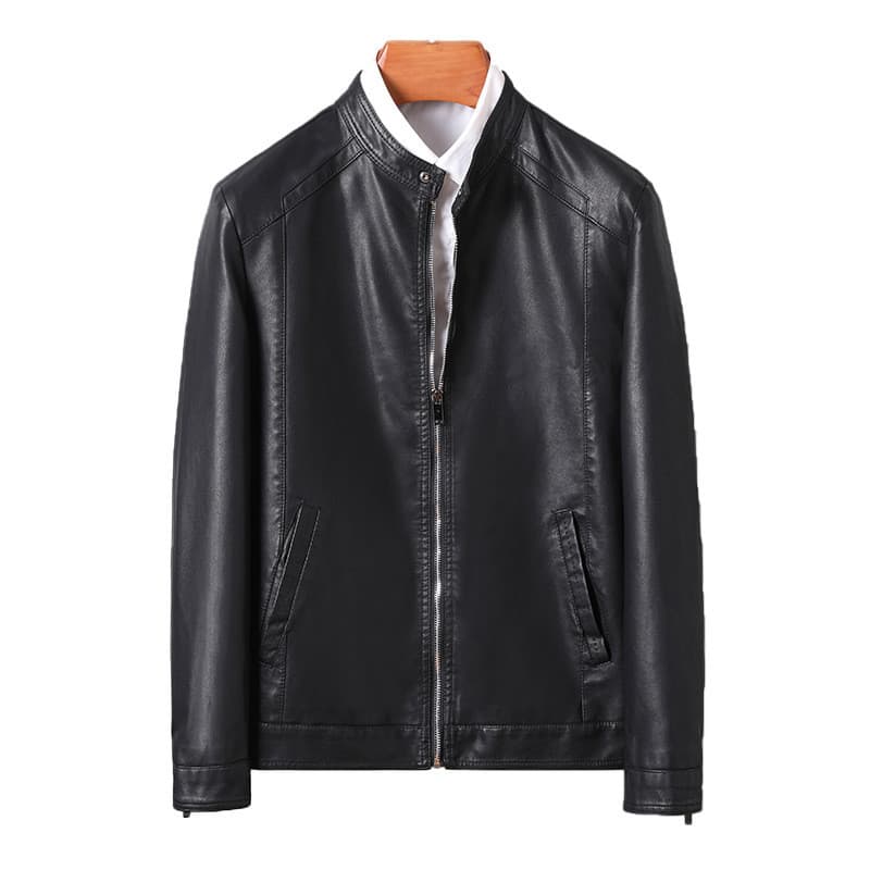 Jaqueta de couro masculina juventude versão coreana magro-ajuste Casual jaqueta de couro jaqueta de motocicleta 2YTH