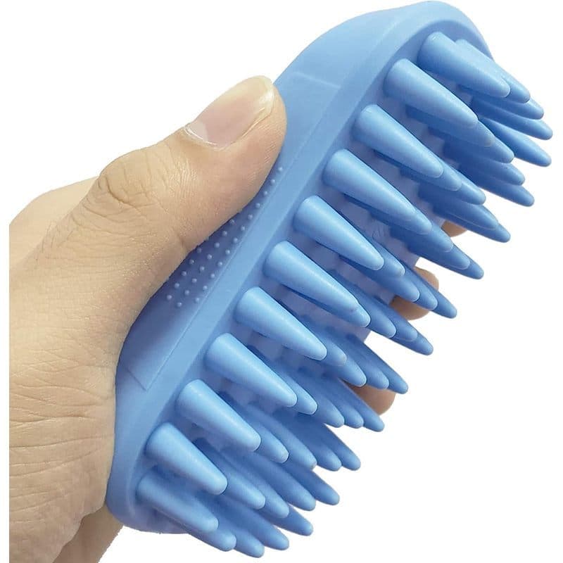 Escova De Shampoo De Silicone Para Animais De Estimação Por Muito Tempo & amp ; Cabelo Curto Médio Grande Cães Gatos , B
