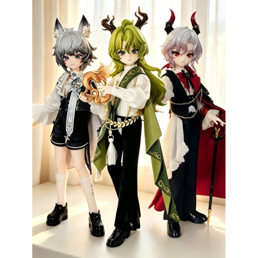 come4free Phantom World Harmony Series BJD Bonecas Articuladas Caixa Cega Boneca Estatuetas De Ação Enfeites Brinquedos 
