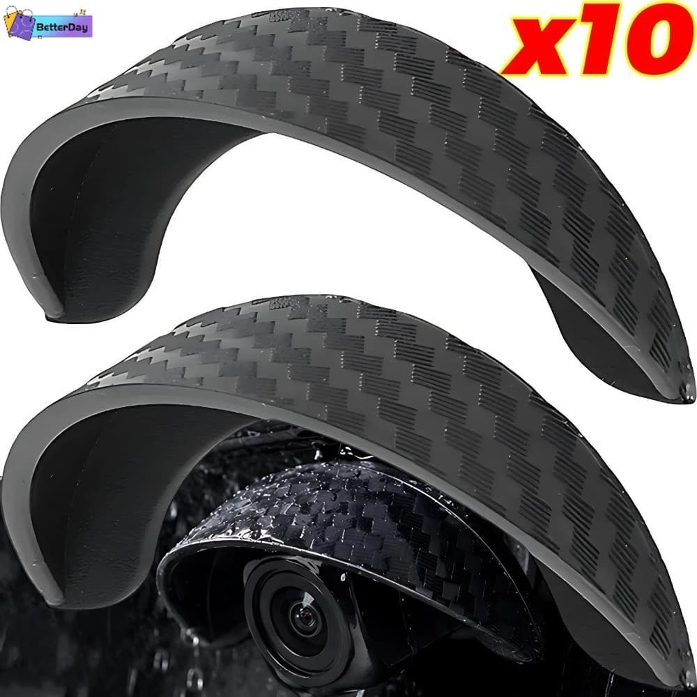 Câmera De Visão Traseira Do Carro Capa Chuva PVC Borracha Macia Protetor Reversa À Prova Dwaterproof Água SUV Acessórios