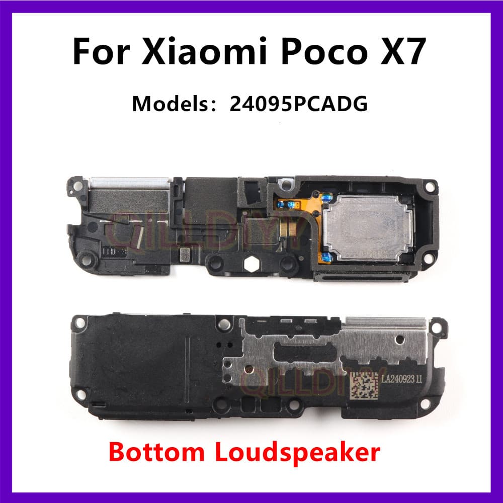 Alto-Falante Inferior Para Xiaomi Poco X7 , Módulo De Campainha De , Peças De Reposição Reparo De Smartphone 24095PCADG