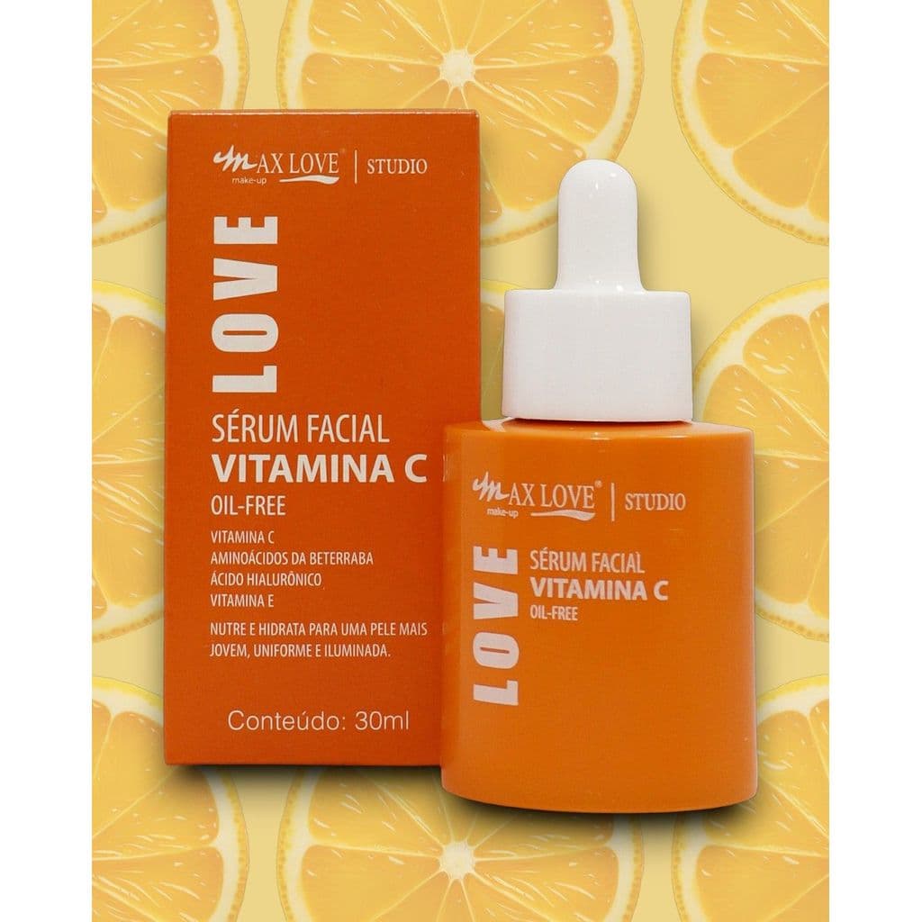 Sérum Vitamina C Antioxidante Max Love - Pele Iluminada