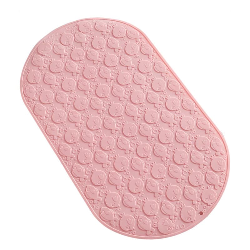 Novo estilo de Silicone inodoro banheira antiderrapante tapete de banho do bebê do bebê banheiro banheira chuveiro banhe