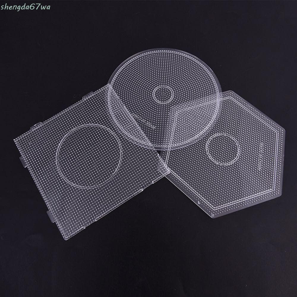 SHENGDA Contas Modelo Criativo Brinquedos Educativos Figura Material Placa Quebra-Cabeça Beadbond Brinquedo Diy