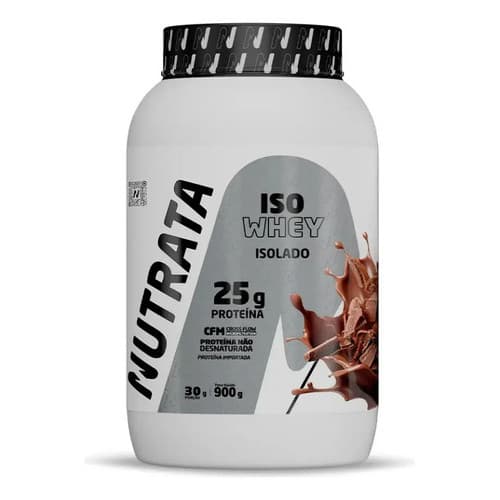 Nutrata Whey Protein Iso Whey Pó Chocolate
