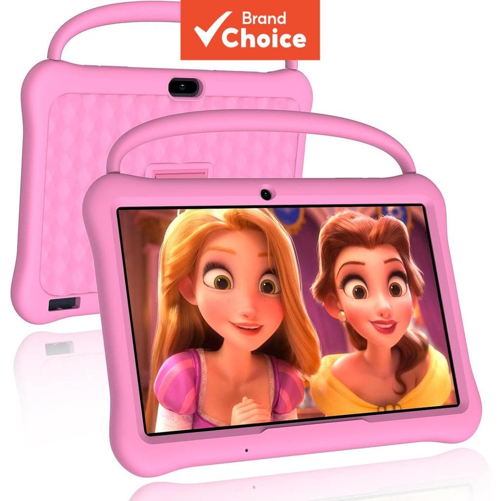 Tablet Android 10 polegadas para crianças, com controle parental, 64 GB, Wi-Fi, Bluetooth, bateria 6000 mAh, câmeras