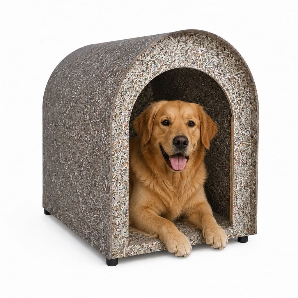 Casinha Madeira Ecológica Para Cães N4 Conforto Qualidade Seu Pet